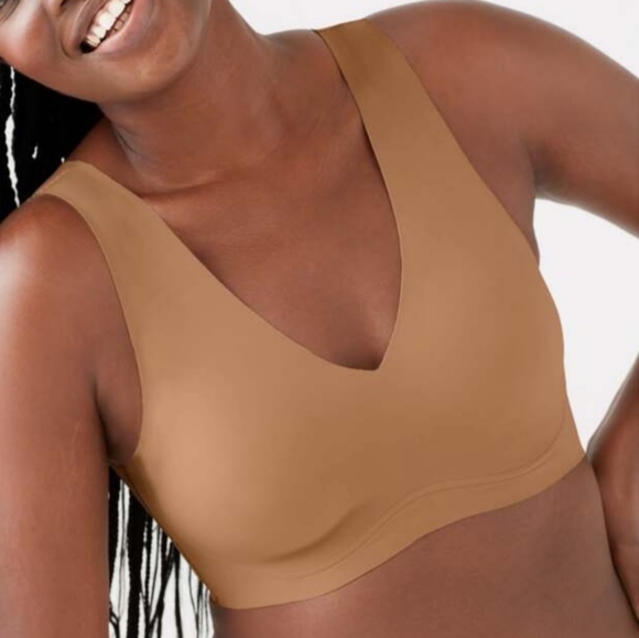 🌻TRUE & CO BRAND NEW LIFT V-NECK BRALETTE SIZE 2X - Picture 2 of 10